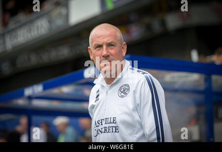 Queens Park Rangers Manager Mark Warburton während der Vorsaison Freundschaftsspiel zwischen QPR & Watford an der Loftus Road Stadium, London, England am 27 Ju Stockfoto