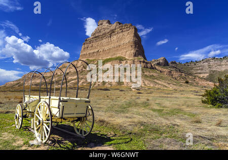 Scotts Bluff National Monument Stockfoto