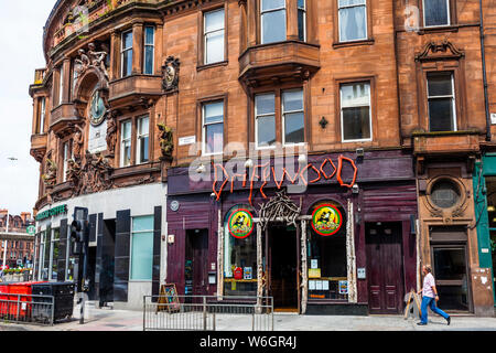 Driftwood Bar Glasgow, Schottland Stockfoto