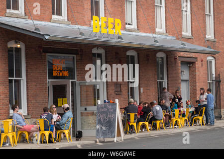 MASS MOCA-Museum in North Adams MA Stockfoto