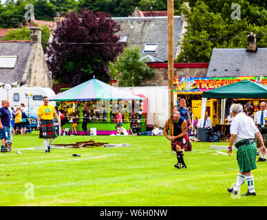 Highland Games in Stirling, Schottland Stockfoto