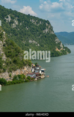 Eisen Tore Schlucht, Donau, Serbien Stockfoto