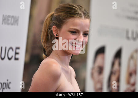 "Luce" Film Premiere, Ankünfte, die Whitby, New York, USA - 24 Jul 2019 - Zoe Whitford Stockfoto