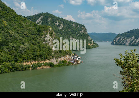 Eisen Tore Schlucht, Donau, Serbien Stockfoto