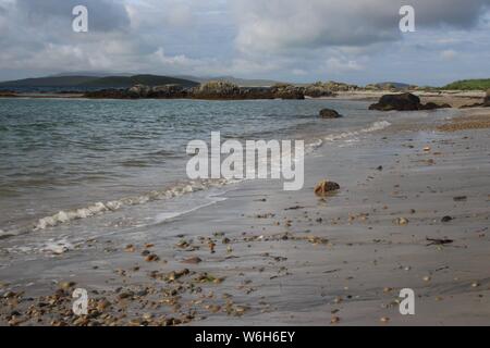 Strand von East Kilbride, South Uist, Äußere Hebriden, Schottland Stockfoto