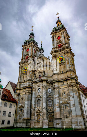 Der Stiftsdom St. Gallen; St. Gallen, St. Gallen, Schweiz Stockfoto