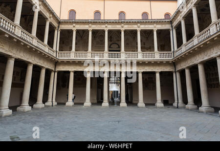 Palazzo Bo, historischen Gebäude Haus der Universität Padua ab 1539 in Padua, Italien Stockfoto