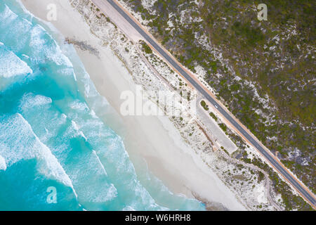 Luftaufnahme von Great Ocean Drive in Esperance, Western Australia, Australien. Reisen und Ferien. Stockfoto