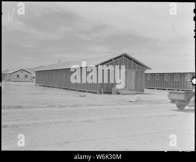 Poston, Arizona. Kaserne C, bei diesem Krieg Relocation Authority Center für Umsiedler von japanischen Vorfahren. Stockfoto