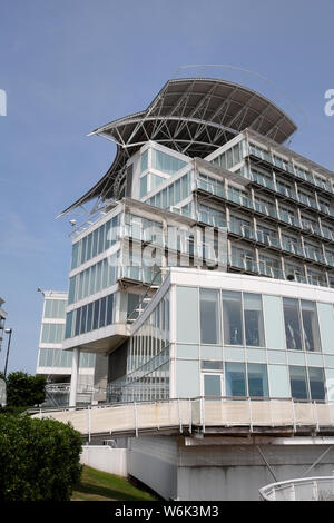 St Davids Hotel in der Bucht von Cardiff, Wales, UK Stockfoto