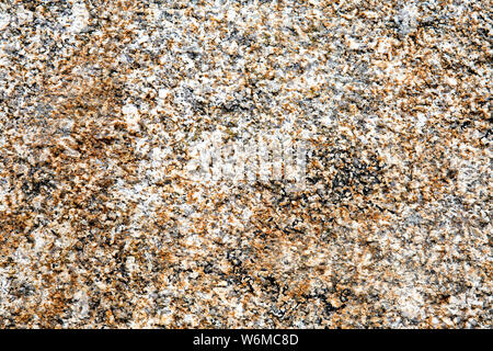 Vorderansicht des Granit stein Wand. strukturierten Hintergrund Stockfoto