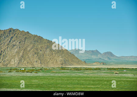 Buyant, Summe Bezirk Khovd Provinz im Westen der Mongolei. Stockfoto