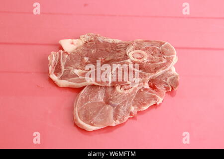 Lamm rue Hacken, aus Aragon in Spanien Stockfoto