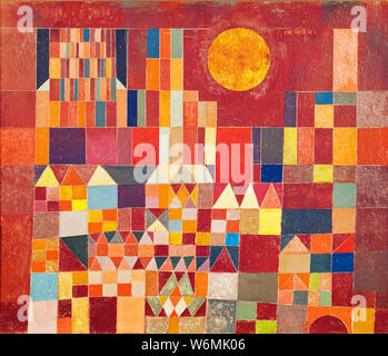 Paul Klee der abstrakten Malerei ideal für Inneneinrichtung Stockfoto