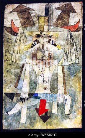 Paul Klee der abstrakten Malerei ideal für Inneneinrichtung Stockfoto
