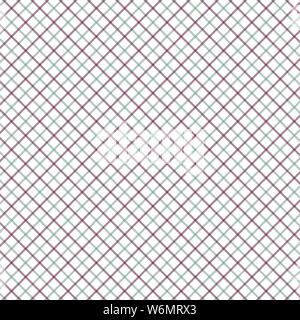 Violett und Grün Tattersall Muster prüfen. Herren Hemd Mode Textil. Wiederholen Tile-Muster. Stock Vektor