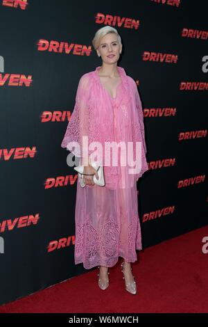 Los Angeles, CA. 29. Juli, 2019. Maggie Grace in der Ankunftshalle für angetriebene Premiere ArcLight Hollywood, Los Angeles, CA Juli 29., 2019. Credit: Priscilla Grant/Everett Collection/Alamy leben Nachrichten Stockfoto