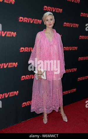 Los Angeles, CA. 29. Juli, 2019. Maggie Grace in der Ankunftshalle für angetriebene Premiere ArcLight Hollywood, Los Angeles, CA Juli 29., 2019. Credit: Priscilla Grant/Everett Collection/Alamy leben Nachrichten Stockfoto