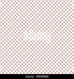 Rot und Schwarz Tattersall Muster prüfen. Herren Hemd Mode Textil. Wiederholen Tile-Muster. Stock Vektor