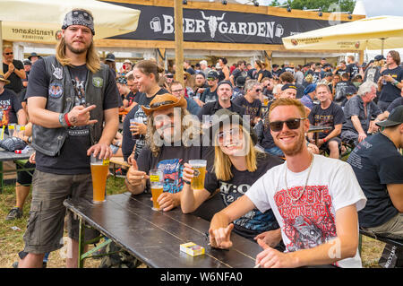 Wacken, Deutschland. Juli 31, 2019. 30 Wacken Open Air Festival - W:O:A 2019. Wacken, 31.07.2019 | Verwendung der weltweiten Kredit: dpa/Alamy leben Nachrichten Stockfoto