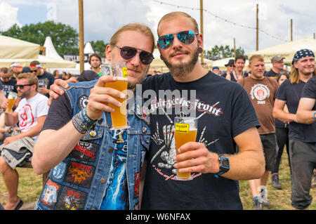 Wacken, Deutschland. Juli 31, 2019. 30 Wacken Open Air Festival - W:O:A 2019. Wacken, 31.07.2019 | Verwendung der weltweiten Kredit: dpa/Alamy leben Nachrichten Stockfoto