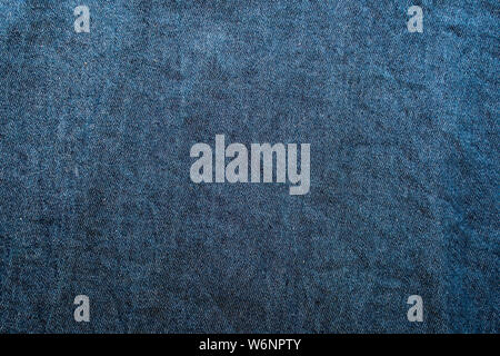 Marine Blau kleid Stoff Textur. Stockfoto