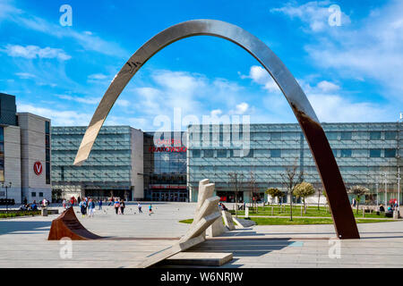 Ryszard Kukliński Denkmal in Plac Jana Nowaka-Jeziora ńskiego, Krakau, Polen Stockfoto