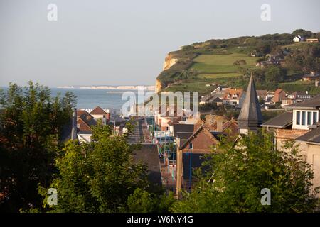 Seine Maritime, Pays de Caux, Pourville Stockfoto