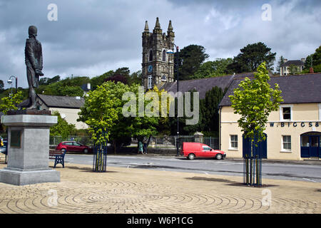 Marktplatz in der Stadt Bantry im County Cork, Irland. Stockfoto