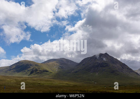 Landschaft auf Creise und Meall ein Bhuiridh bei Glen Coe in den schottischen Highlands. Stockfoto