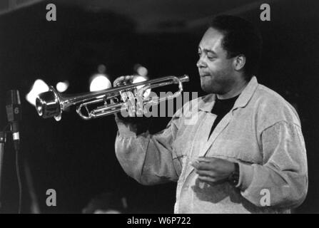 Jon Faddis, amerikanischer Jazztrompeter, North Sea Jazz Festival, Den Haag, Holland, c 1991. Stockfoto