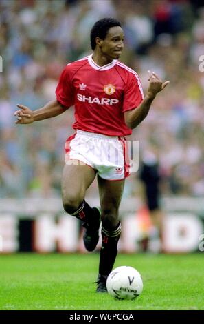 PAUL INCE, MANCHESTER UNITED FC, 1990 Stockfoto