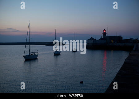 Yachten im Hafen von Dun Laoghaire, Dublin, Irland Stockfoto