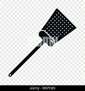 Swatter Symbol, einfachen schwarzen Stil Stock Vektor