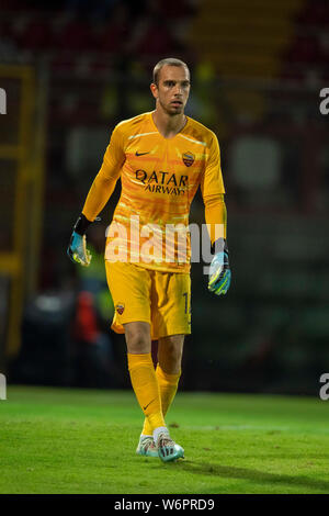 Pau Lopez Sabata (Roma) während der Vorsaison Freundschaftsspiel zwischen Perugia 1-3 Roma auf Renato Kurioses Stadium am Juli 31, 2019 in Perugia, Italien. (Foto von Maurizio Borsari/LBA) Stockfoto