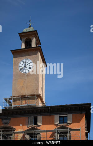 Turm von Uhr, Reggio Emilia, Italien Stockfoto