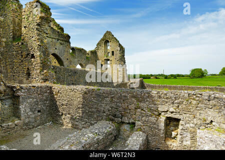 Hore Abbey, zerstörten Zisterzienserinnen-Kloster in der Nähe der Rock of Cashel, County Tipperary, Irland Stockfoto