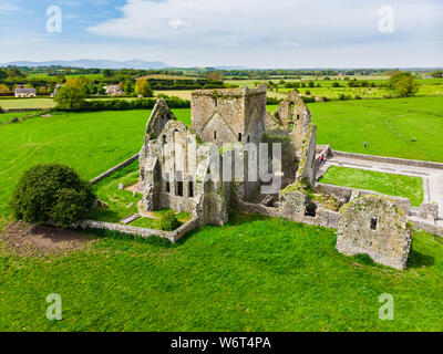 Hore Abbey, zerstörten Zisterzienserinnen-Kloster in der Nähe der Rock of Cashel, County Tipperary, Irland Stockfoto