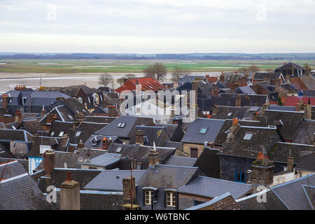 Saint-Valery-sur-Somme, Frankreich Stockfoto