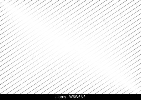 Abstrakte schwarze Schräge Linien auf weißem Hintergrund Vector Illustration Stock Vektor