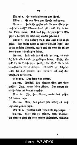 De Goethe Werke 15 052 LH. Stockfoto