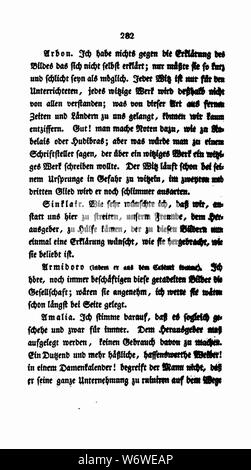 De Goethe Werke LH 15 282. Stockfoto