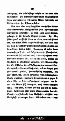 De Goethe Werke LH 15 314. Stockfoto