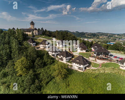 Velika Kladuša Schloss, Velika Kladuša, Bosnien und Herzegowina, Europa. Stockfoto