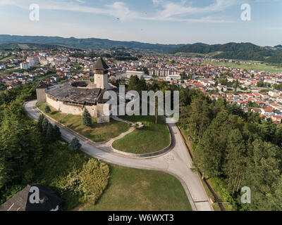 Velika Kladuša Schloss, Velika Kladuša, Bosnien und Herzegowina, Europa. Stockfoto