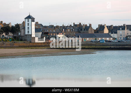 Blick auf die Altstadt von Saint Malo, Bretagne, Frankreich Stockfoto