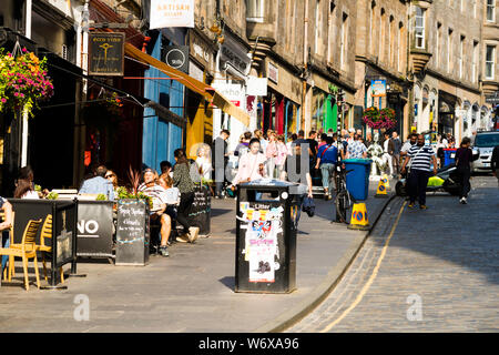 Edinburgh im August 2019 Stockfoto