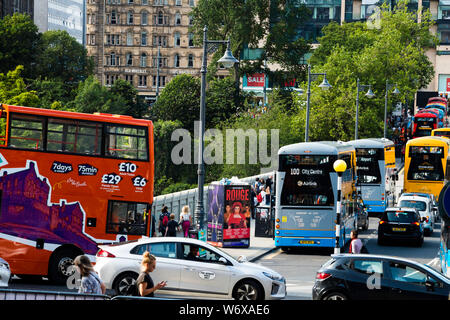 Edinburgh im August 2019 Stockfoto