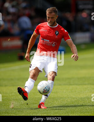 Der Salford City Adam Rooney während der Sky Bet Liga Match auf der Halbinsel Stadium, Salford Stockfoto