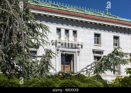 BERKELEY, CA/USA - Juni 15: Historische Kalifornien Hall von der Universität von Kalifornien in Berkeley. Juni 15, 2013. Stockfoto